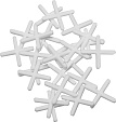 Крестики для плитки Decor, 5мм, 100шт (338-0050)