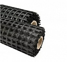 Сетка кладочная базальтовая 1x50м, ячейка 25x25мм, прочность 50/50кН/м