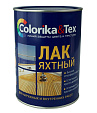 Лак яхтный Колорика & Tex алкидный, полуматовый 0,8л /6
