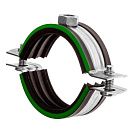 Хомут сантехнический для труб 3/8" 16-20мм гайка М8