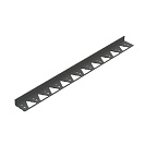 Бордюр тротуарный пластиковый New Fix (Standartpark) 3х0,085х0,045м, черный (арт. 82103)