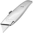 Нож (Vertextools) с трапециевидным лезвием, в металлическом корпусе (0044-18-58)