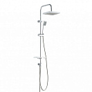 Стойка для ванны GrossAqua Edge, с верхней душевой лейкой (GA9019)