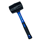 Киянка резиновая Vertextools, фиберглассовая рукоятка, 680г