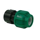 Муфта ПНД компрессионная переходная 20х3/4 ВР