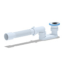 Сифон для душевого поддона 1 1/2"х40, с гибкой трубой 40х50 (E015)