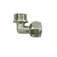 Уголок 16(цанга)х1/2"(штуцер)