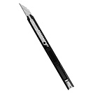 Нож с сегментированным лезвием Vertextools, металлический корпус, сдвижной фиксатор, 9мм