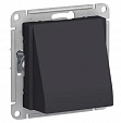 Вывод кабеля встраиваемый Atlas Design (Systeme Electric/Schneider Electric), карбон (ATN001099)
