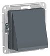 Вывод кабеля встраиваемый Atlas Design (Systeme Electric/Schneider Electric), грифель (ATN000799)